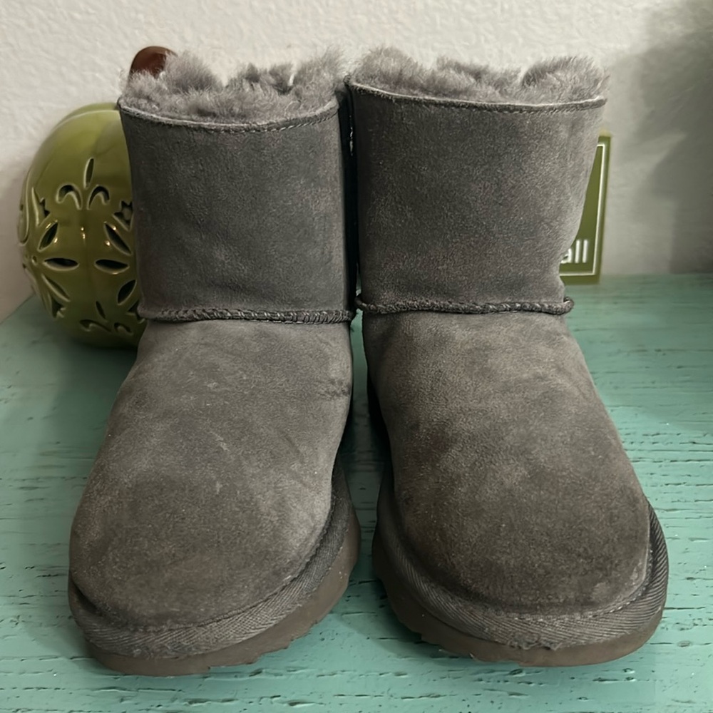 Grey UGG boots